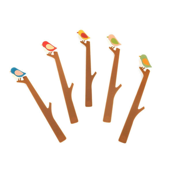 OBILJEŽIVAČ STRANICA BIRDIE ASSORTED COLOURS DISPLAY 