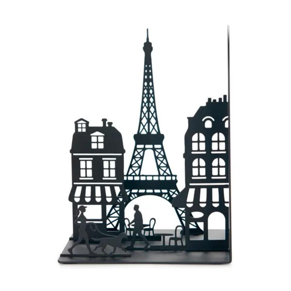 DRŽAČ ZA KNJIGE PARIS BLACK METAL 