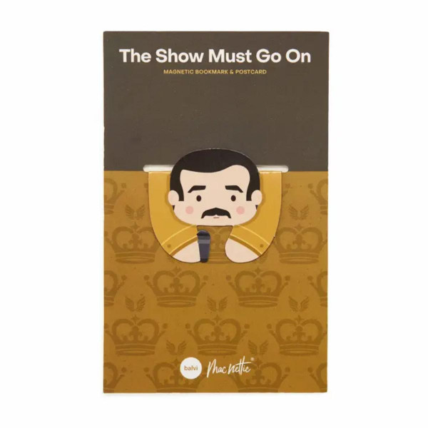 OBILJEŽIVAČ STRANICA MACNETTIC THE SHOW MUST GO O 