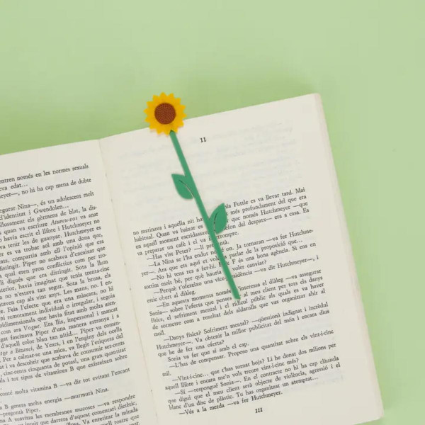 OBILJEŽIVAČ STRANICA SUNFLOWER YELLOW PLASTIKA 