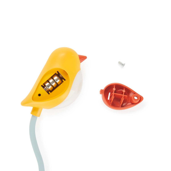 LAMPA ZA KNJIGU BIRDIE YELLOW PLASTIKA 