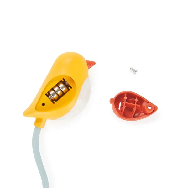 LAMPA ZA KNJIGU BIRDIE YELLOW PLASTIKA 
