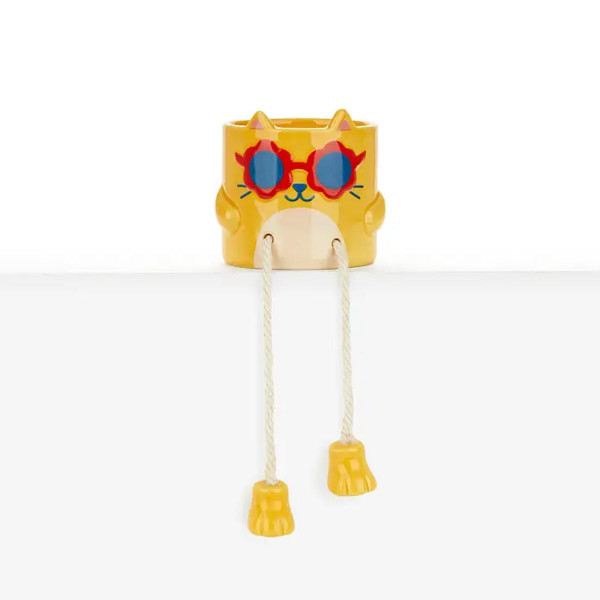 MALA SAKSIJA ZA CVEĆE COOL CAT YELLOW 