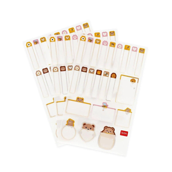 SAMOLJEPLJIVI STIKERI TEDDY BEAR STK0002 