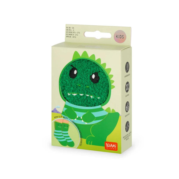 Dječije čarape protiv klizanja - Dinosaurus KCS0021 