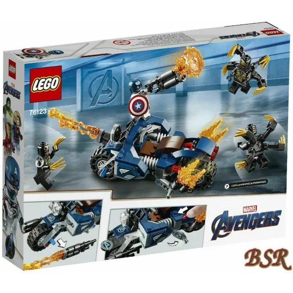 LEGO KAPETAN AMERICA:OUTRIDERS 