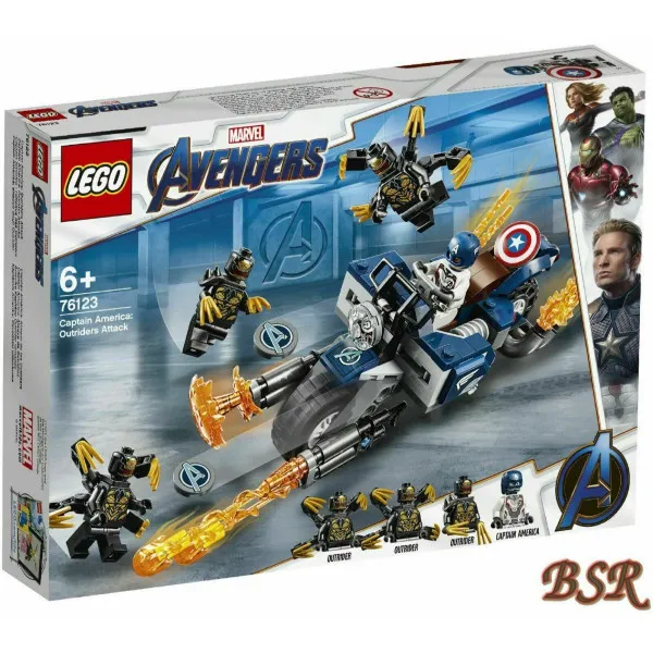 LEGO KAPETAN AMERICA:OUTRIDERS 