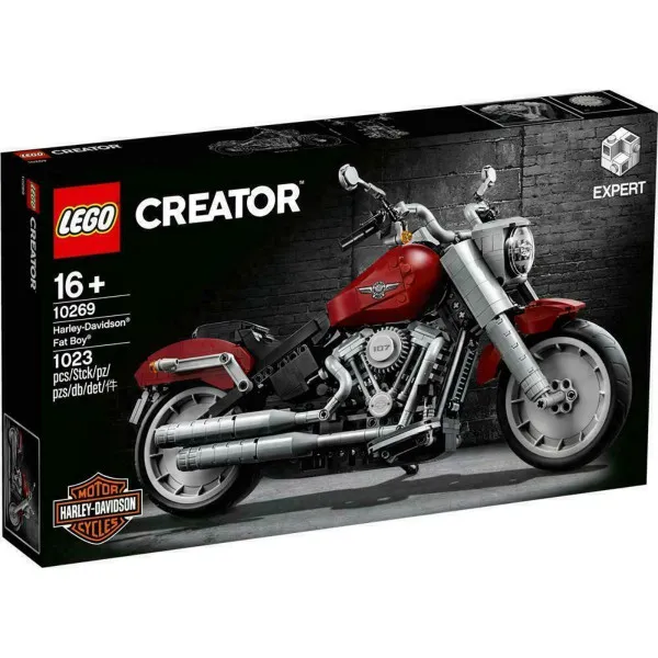 LEGO HARLEY DAVIDSON FAT BOY MOTOR 