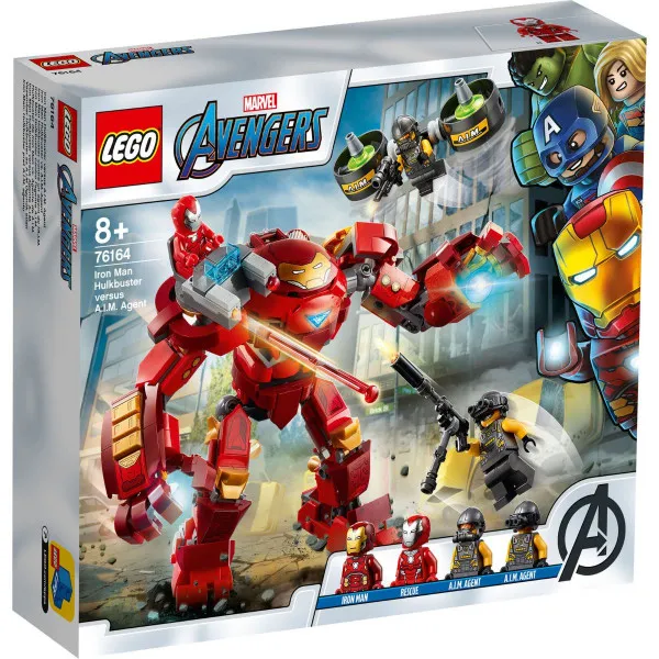 LEGO IRON MAN HULKBUSTER PROTIV A.I.M. AGENTA 