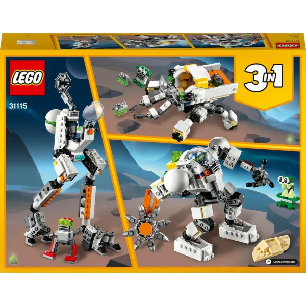 LEGO SVEMIRSKI RUDARSKI ROBOT 