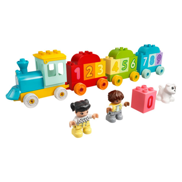 LEGO VOZIĆ SA BROJEVIMA-UČIMO BROJATI 