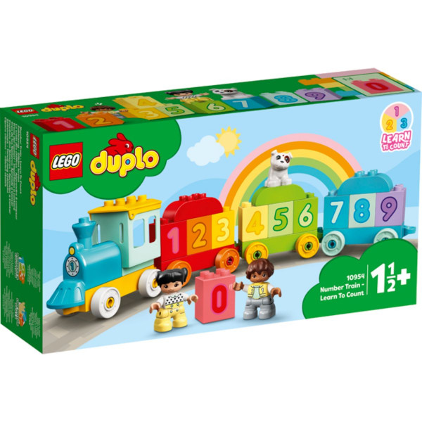 LEGO VOZIĆ SA BROJEVIMA-UČIMO BROJATI 
