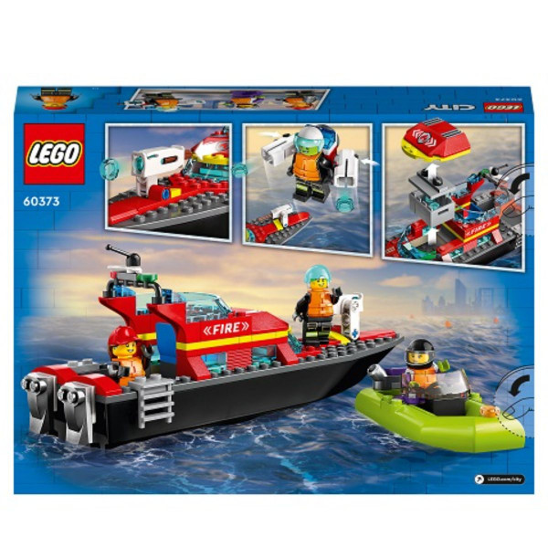 LEGO VATROGASNI SPASILAČKI BROD 