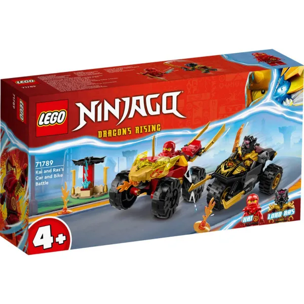 LEGO KAI I RASS BORBA AUTOMOBILA I BICIKLA 