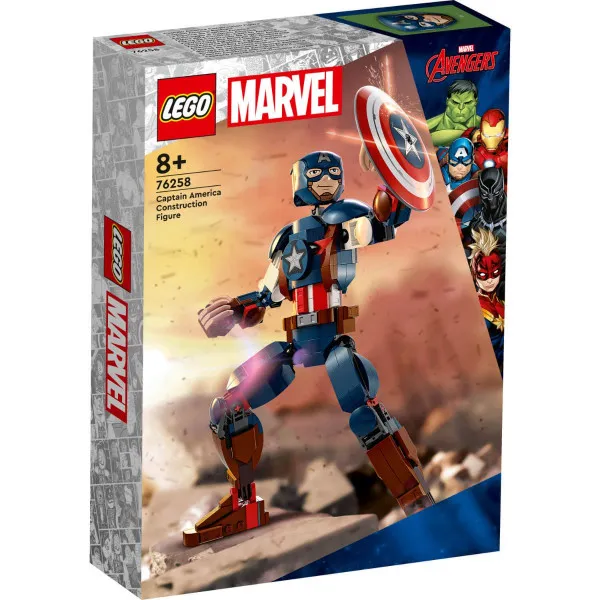 LEGO CAPTAIN AMERICA FIGURA 