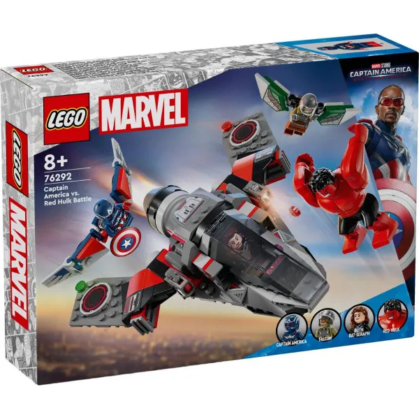 LEGO KAPETAN AMERIKA CRVENI HULK BORBA 