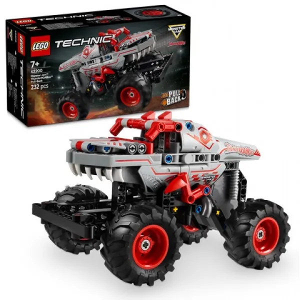 LEGO MONSTER JAM THUNDERROARUS PULL-BACK 