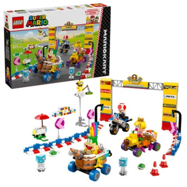 LEGO MARIO KART – KOMPLET BABY PEACH I GRAND PRIX 