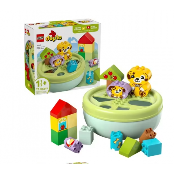 LEGO DUPLO MY FIRST SORTER OBLIKA KUĆICA ZA ŠTENE 11+ 