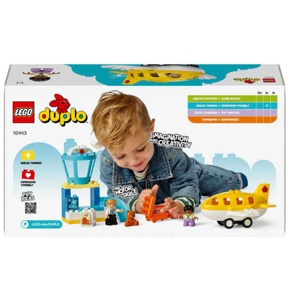 LEGO DUPLO TOWN PRVI PUT NA AERODROMU 2+ 