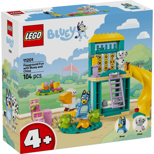 LEGO 4PLUS BERRY 2025 ZABAVA NA IGRALIŠTU SA BLUEY I CHLOE 4+ 