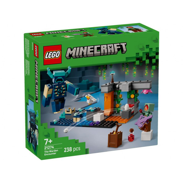 LEGO MINECRAFT SUSRET SA UPRAVITELJEM 7+ 