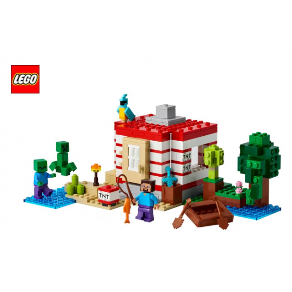 LEGO MINECRAFT TNT KUĆA U DŽUNGLI 8+ 