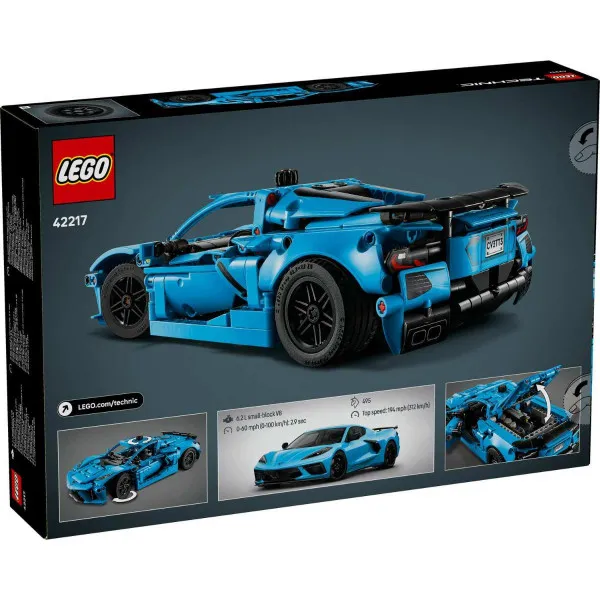 LEGO TECHNIC CHEVROLET CORVETTE STINGRAY BLUE 9+ 
