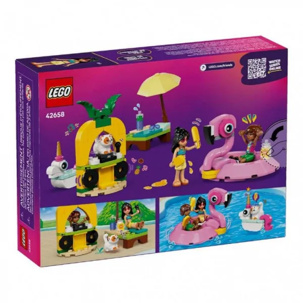 LEGO LEGO FRIENDS JEDNOROG I FLAMINGO ZABAVA UZ BAZEN 5+ 
