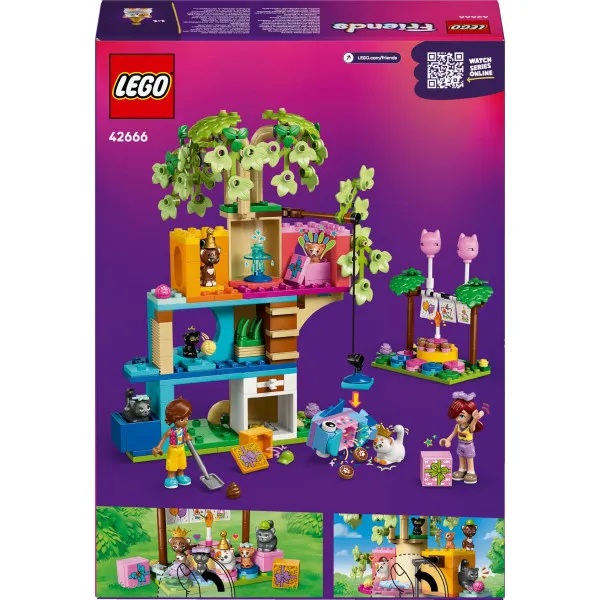 LEGO LEGO FRIENDS MAČJA ZABAVA I KUĆICA NA DRVETU 6+ 