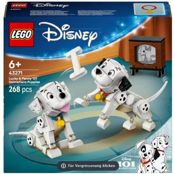 LEGO DISNEY CLASSIC LUCKY I PENNY 101 DALMATINAC 6+ 