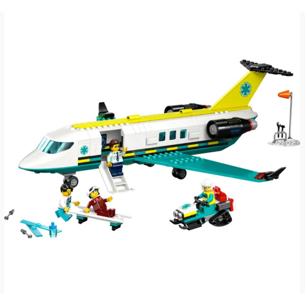 LEGO CITY BIG VEHICLES SANITETSKI AVION ZA HITNU POMOĆ 6+ 