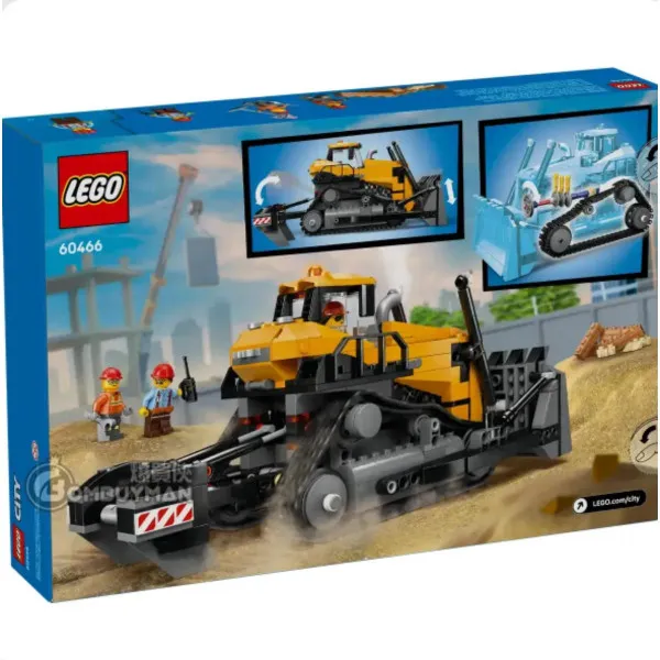 LEGO CITY BIG VEHICLES ŽUTI BULDOŽER 8+ 