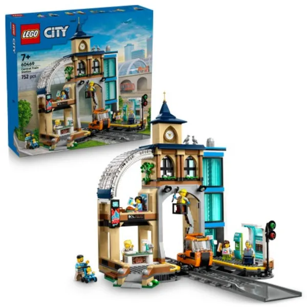 LEGO CITY TRAINS GLAVNA ŽELJEZNIČKA STANICA 7+ 