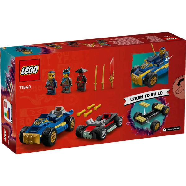 LEGO NINJAGO DVOBOJ TRKAĆIH AUTOMOBILA ROGUE  vs DRIXA 4+ 