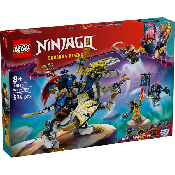 LEGO NINJAGO ROGUE JAHAČ ZMAJA 8+ 