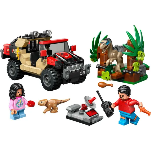 LEGO JURASSIC WORLD BJEKSTVO RAPTORA TERENCEM 6+ 