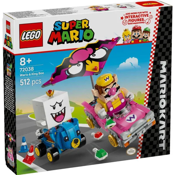 LEGO MARIO KART WARIO I KRALJ BOO 