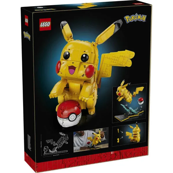 LEGO PIKACHU I POKEBALL 18+ 