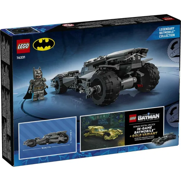 LEGO BATMAN vs SUPERMAN:BATMOBILE 9+ 