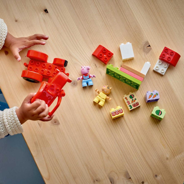 LEGO TRAKTOR I ŠTAND NA PIJACI 