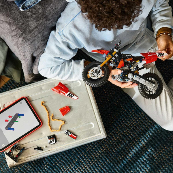 LEGO DUCATI DESMO450 MX MOTOR 