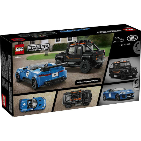 LEGO JAGUAR PROJECT 7 I LAND ROVER DEFENDER 
