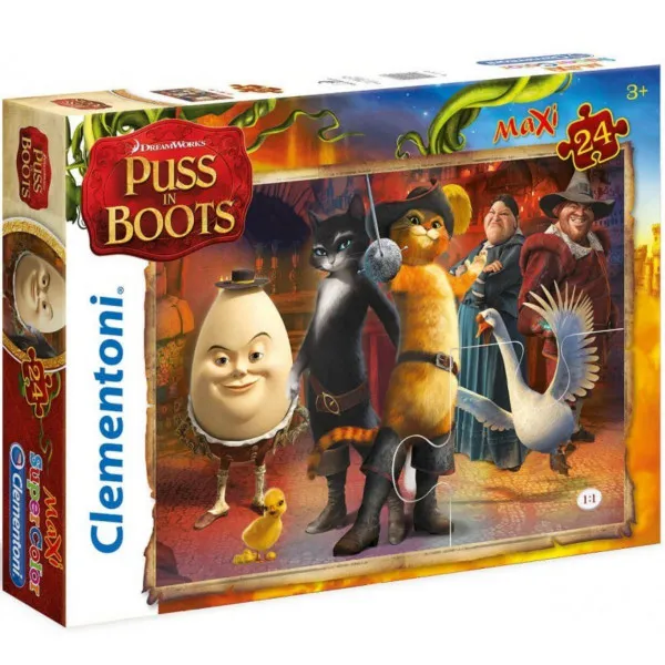 PUZZLE 24 MAXI PUSS IN BOOTS 