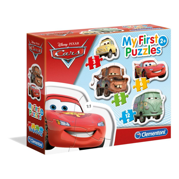 PUZZLE MOJE PRVE 3+6+9+12 CARS 