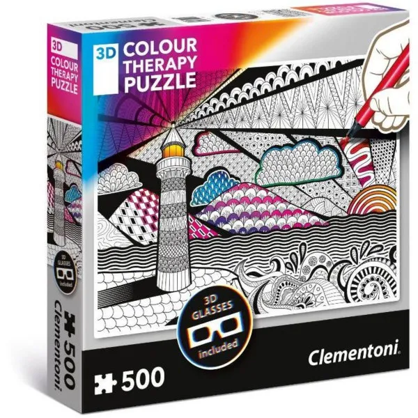 PUZZLE 500 3D SVJETIONIK 