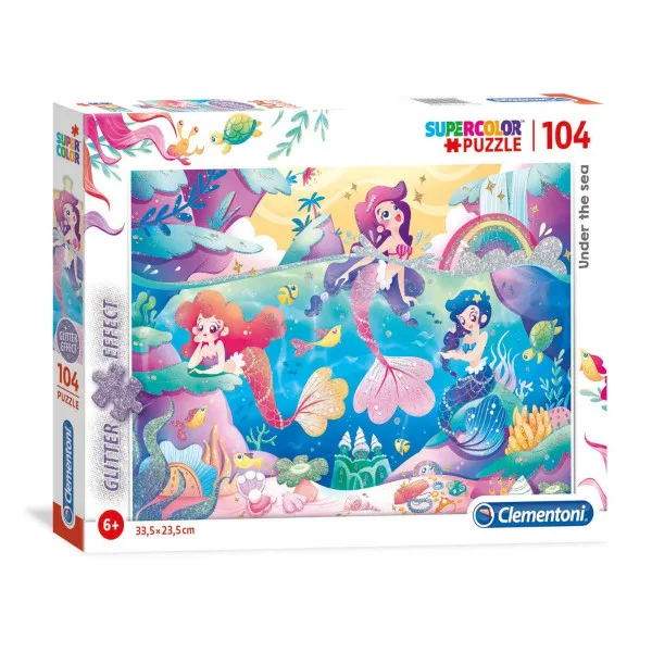 PUZZLE 104 GLITTER UNDER THE SEA 20149 