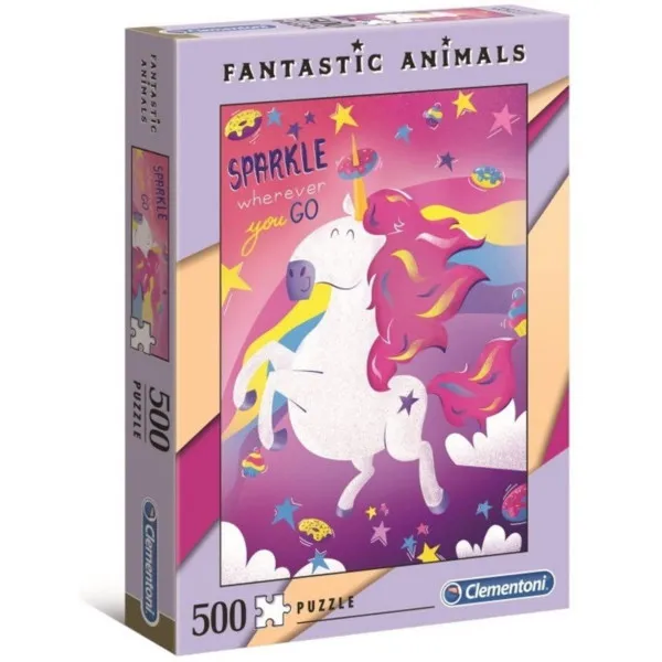 PUZZLE 500 FANTASTIC ANIMALS 1 35066 