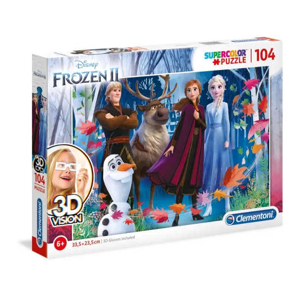 PUZZLE 3D VISION FROZEN 2 
