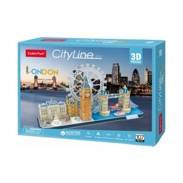 PUZZLE CITI LINE LONDON CUBICFUN 